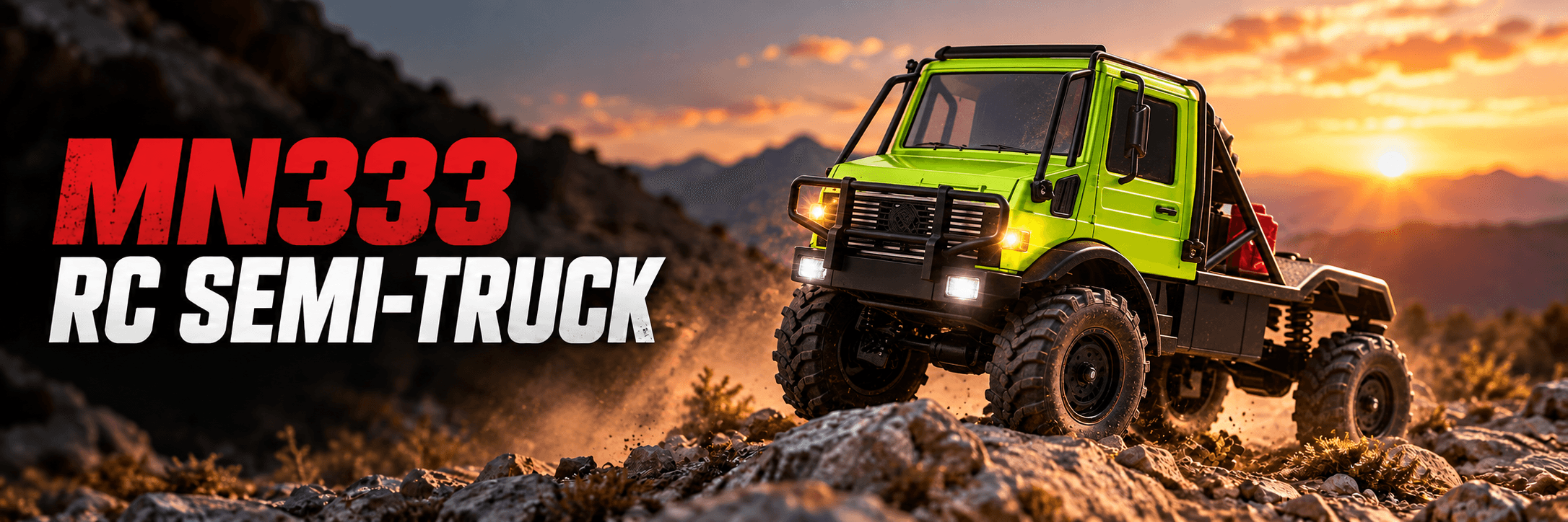 MNR/C MN333 1/18 RC Semi-Truck: A New Kind of Off-Road Adventure