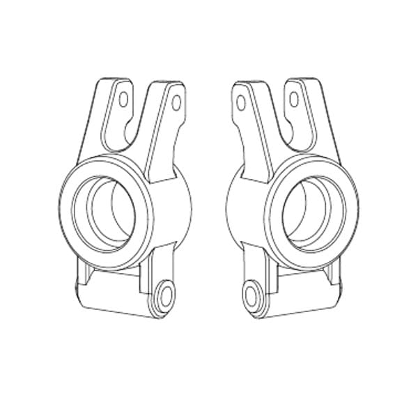 MJX Hyper Go Parts 16260 Rear mount MJX 1/16 RC Car Replacement Accesories 0