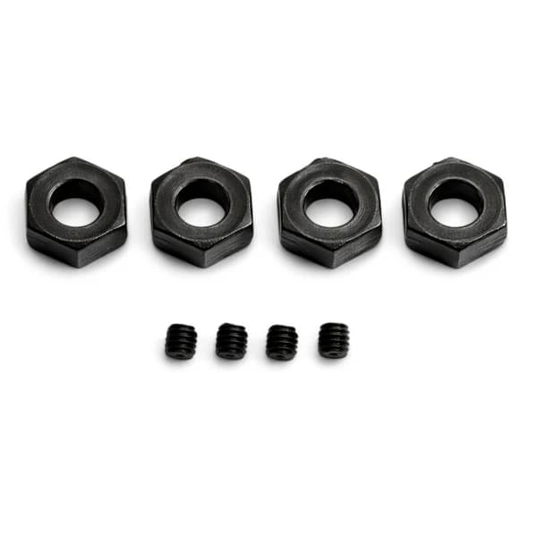 MJX Hyper Go Replacement 12mm Metal Wheel Hexes - Part Number 10440 0