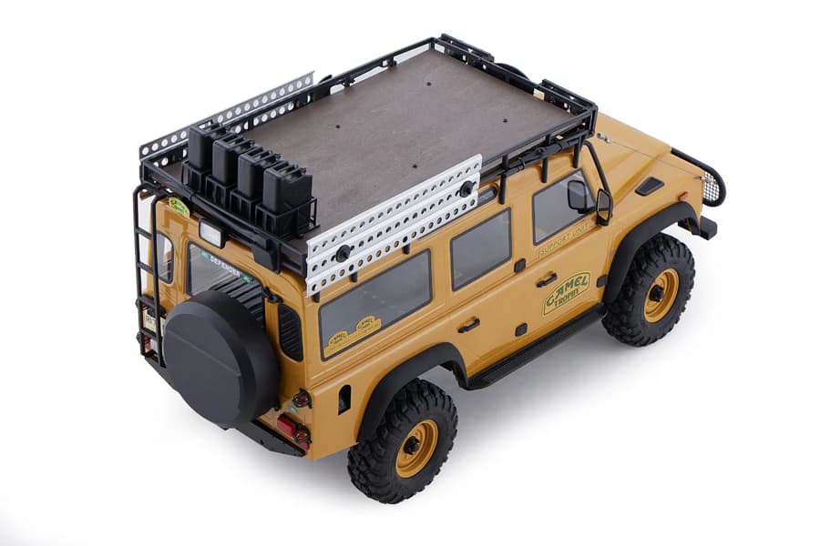 FMS 1:10 FCX10 Land Rover Defender RS Yellow 5