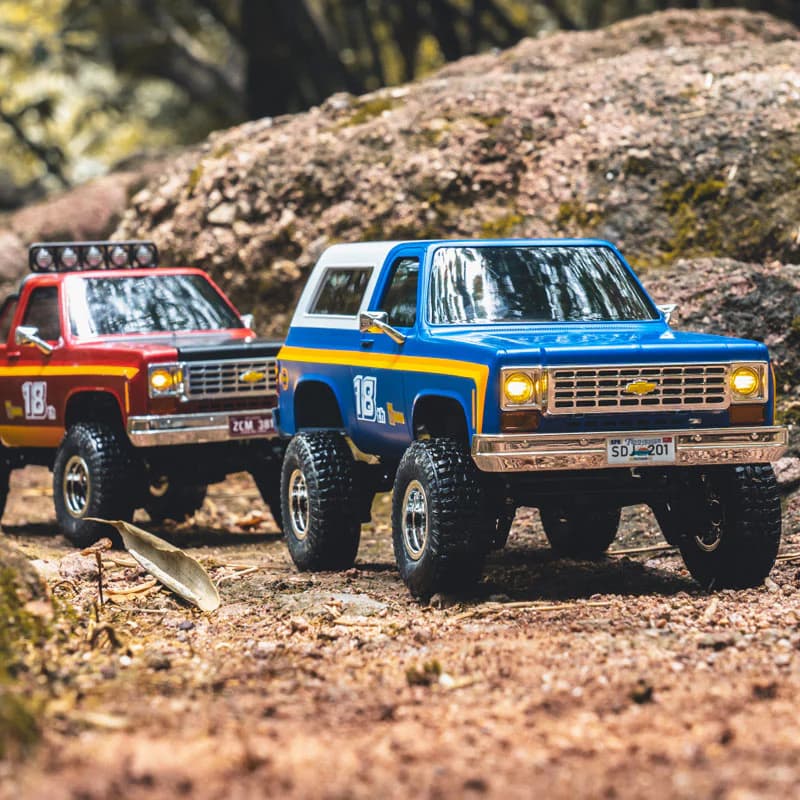 FMS 1:24 FCX24 Chevrolet K5 BLAZER PRO RTR 18th Anniversary Brushless Edition khu 4