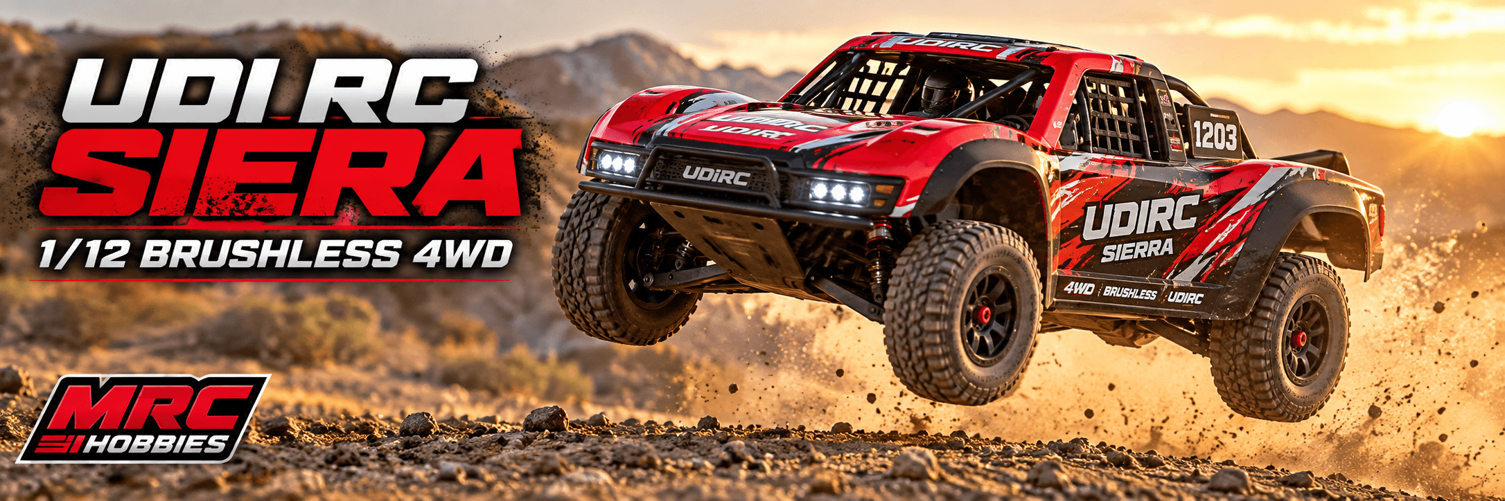 UDI RC Sierra 1/12 Brushless 4WD Short Course Truck: Ready for the Dirt