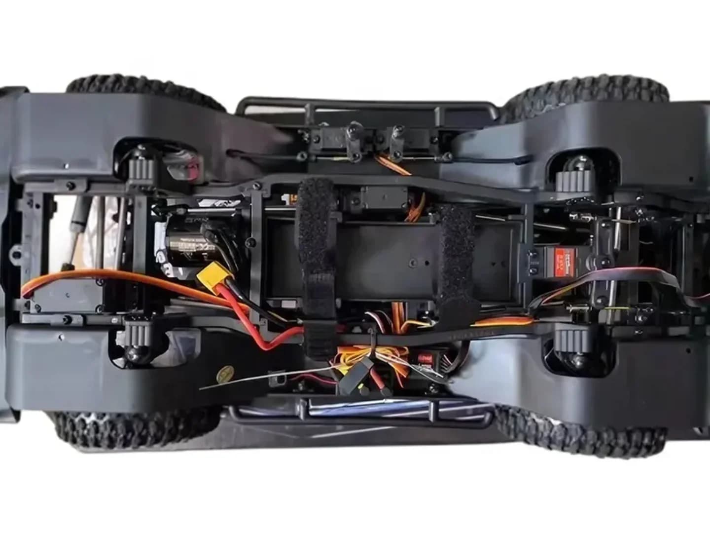 YIKONG YK4107 PRO 1:10 Scale RC Rock Crawler 4WD Brushless Car With 25KG Servo Dual Speed Differential Lock Metal Gear INDIA 6