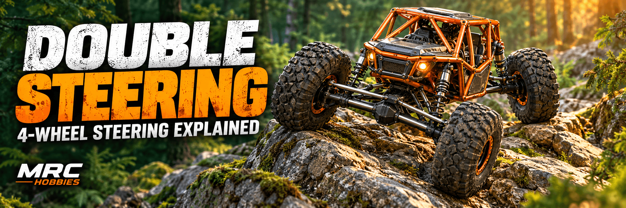 Double Steering in RC Cars: How Four-Wheel Steering Makes Crawling More Exciting