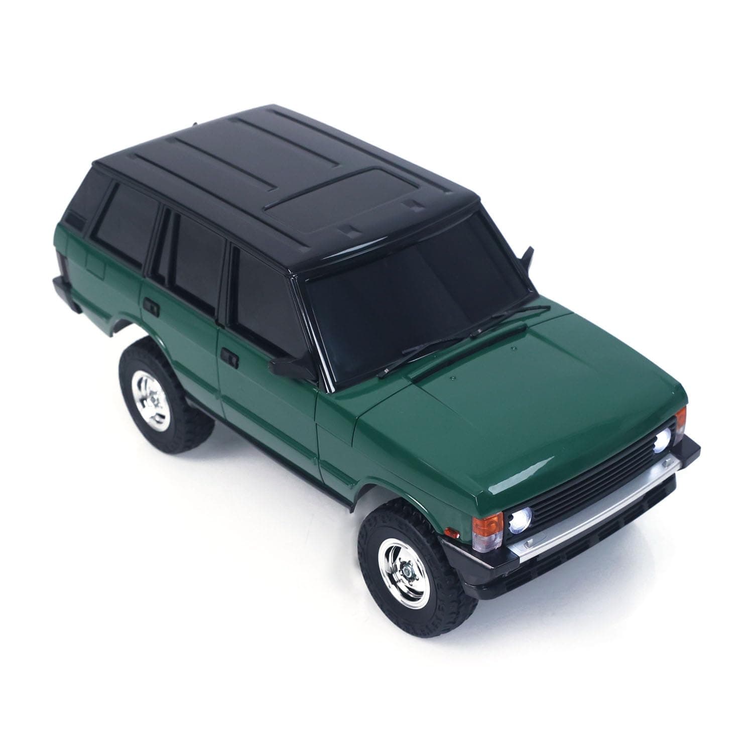 1/18 2.4G RC Rock Crawler Car LDRC Ld18401 4Wd Remote Control Climbing Car Simulation SUV Vehicles Brushed Motor Esc Servo RTR Hobby Grade Model for Adult Hobby(Green) 8