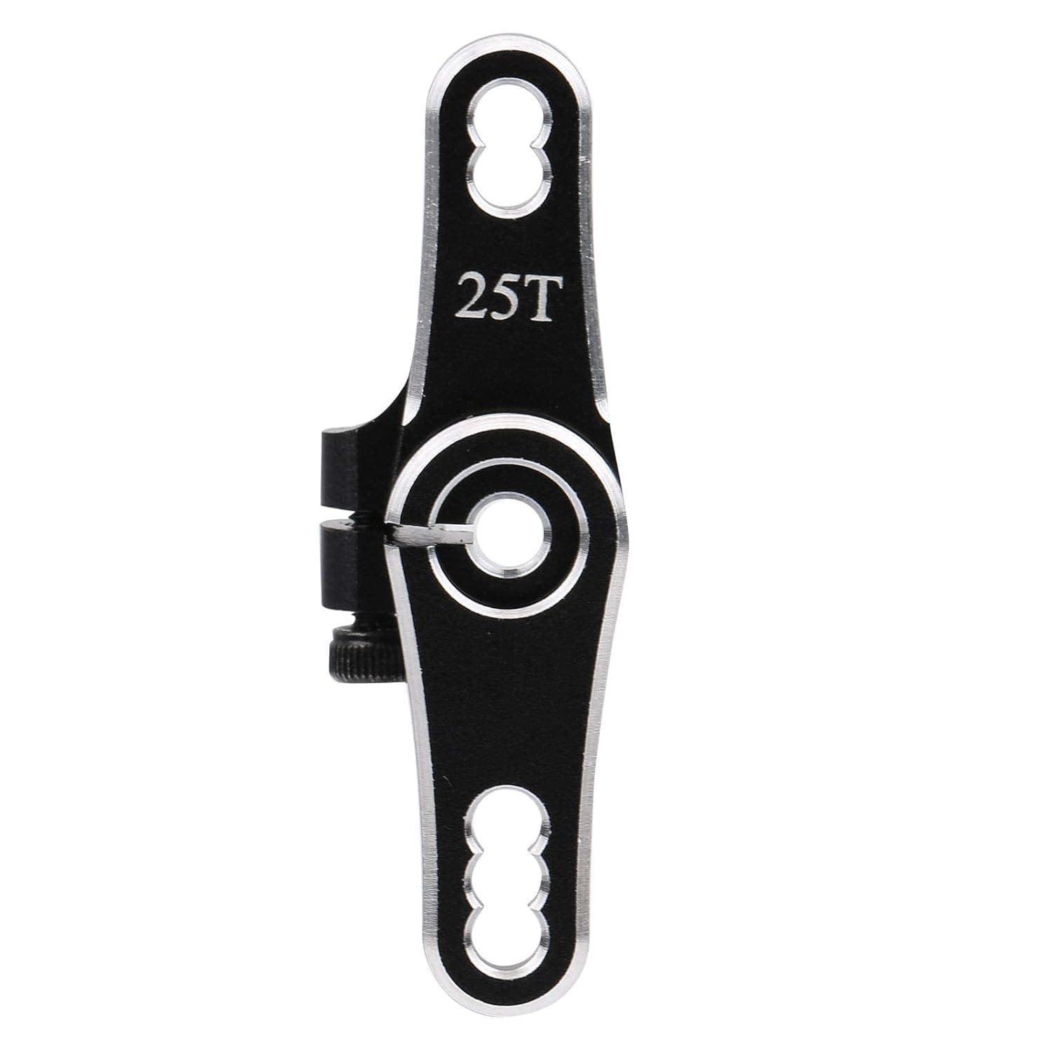 1/10 Servo Arm, RC Car 25T Servo Arm, Black for 1/10 RC Car Model TRX4 0