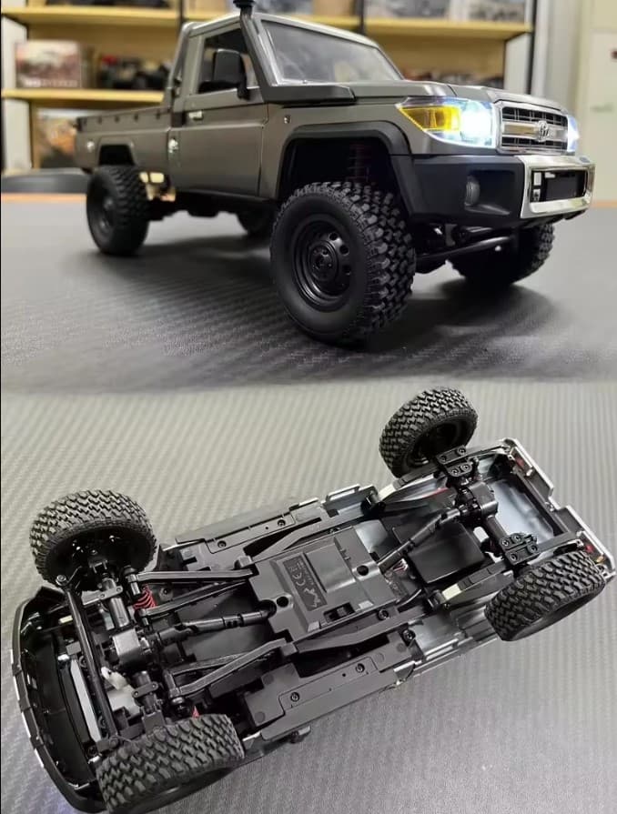 MN82 PRO 1:12 TOYOTA LAND CRUISER LC79 4WD R/C VEHICLE (SILVER) 2