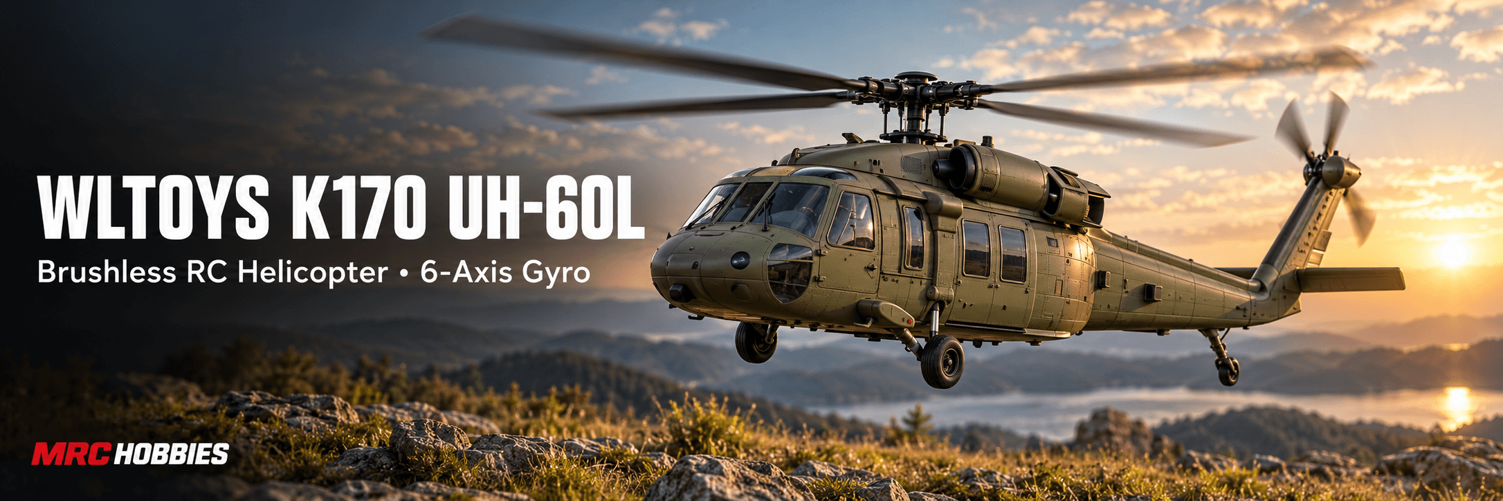WLtoys K170 UH-60L RC Helicopter: A Compact Military-Style Flying Experience