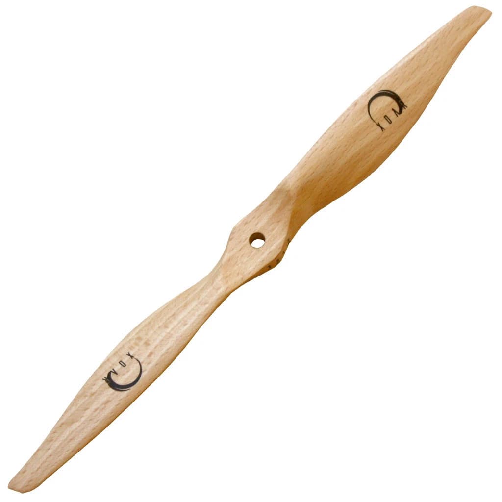 XOAR PJA 16x6 16 Inch 2 Blade RC Airplane Propeller Wood Prop for Gasoline Fixed-Wing RC Model Planes (16 x 6, Tractor) 0