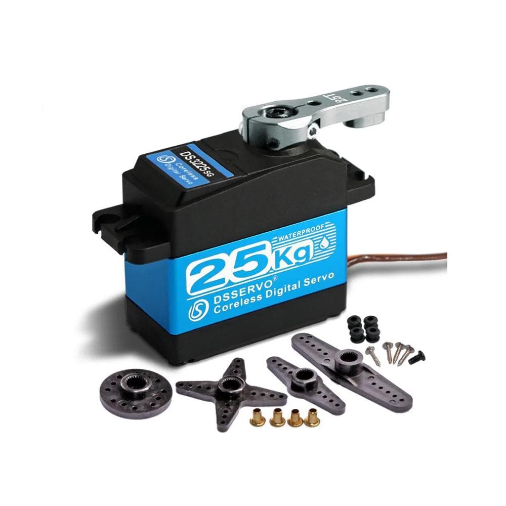 Servo 25KG DS3225SG 180Degree Metal Gear Coreless Digital Servo Motor Arduino High Torque 0