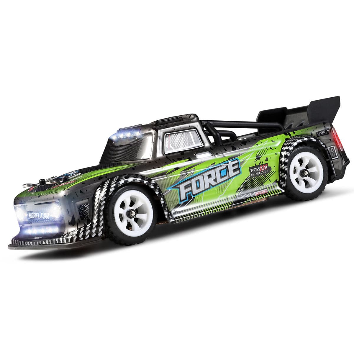 Wltoys 284131 1/28 Scale 4WD Short Course Drift RC Car with LED Lights – 30km/h High Speed Remote Control Car 0