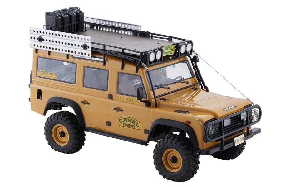 FMS 1:10 FCX10 Land Rover Defender RS Yellow 3
