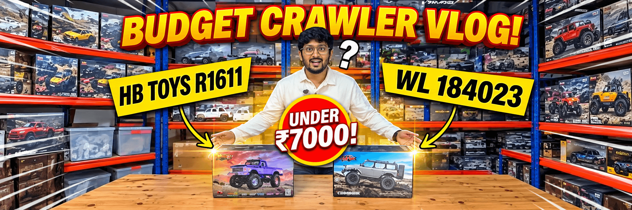 HB R1611 vs WLtoys 184023: Compact Crawler Choices
