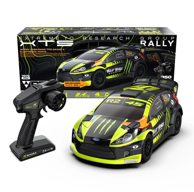 1/10 Carbon Fiber Brushless RTR 4WD RC Rally Car,XTS-F10 4