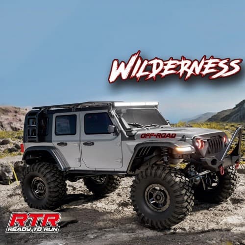 HB Toys RTR R1011 2.4G 4WD RC Car Full Proportional Rock Crawler RUBICON LED Light Off-Road Climbing Truck 4