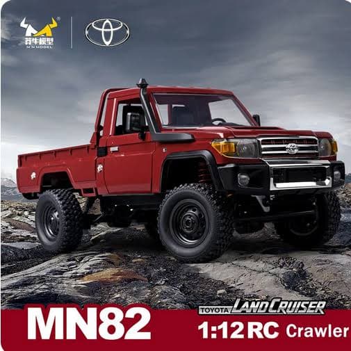 MNRC MN82 RTR 1/12 2.4G 4WD RC Car TOYOTA Land Cruiser LC79 RC Pickup Truck 0