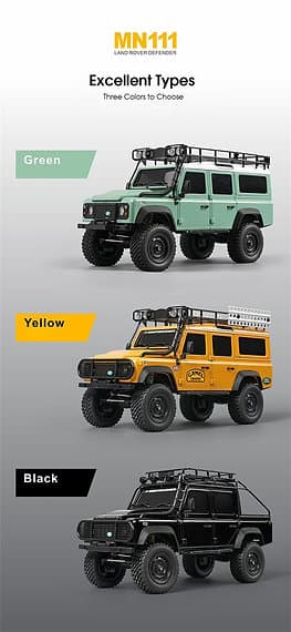 MNRC MN111 RTR 4WD RC Car 1/18 Rock Crawler India 3