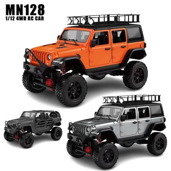 MNRC MN128 RTR 1/12 2.4G 4WD RC Crawler with LED Light 0