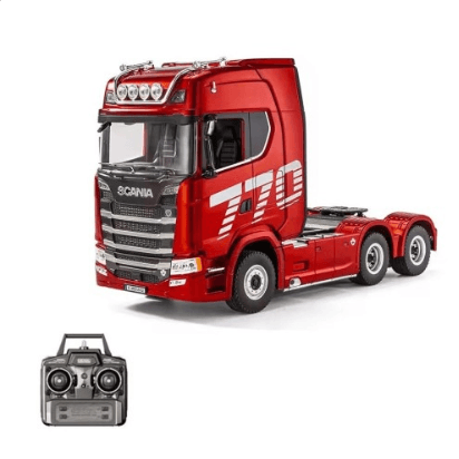 Huina 1501 1/18 2.4G 19CH Scania Tractor Truck RTR Cool Light Full Scale RC Car Vehicle Models - Only RC Trailer 7